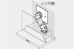 換気扇からシロッコファンへ