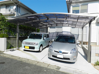 福岡県福岡市早良区　車庫拡張工事