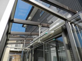 福岡県古賀市の庭・ガーデンにガーデンルームココマを工事した例。おしゃれなガーデンへ。